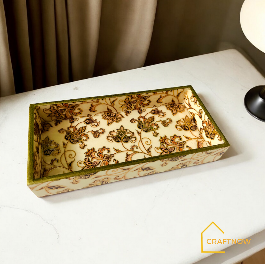 Premium Wooden Multipurpose Organising Tray