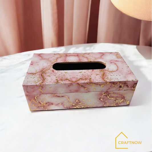 Premium Wooden Tissue Box