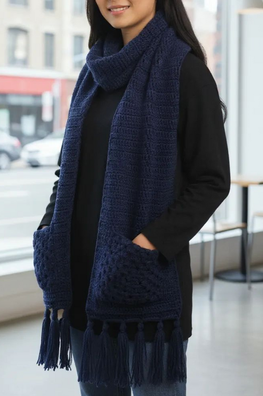 Cozy Pocket Mufflar❄️🧣