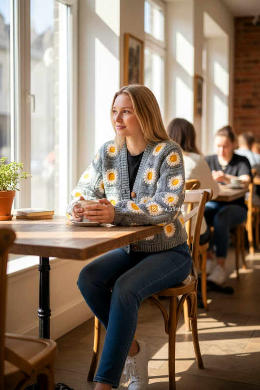 Daisy Bloom Sweater πΌβ¨