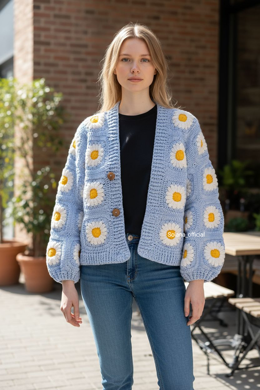 Daisy Bloom Sweater πΌβ¨