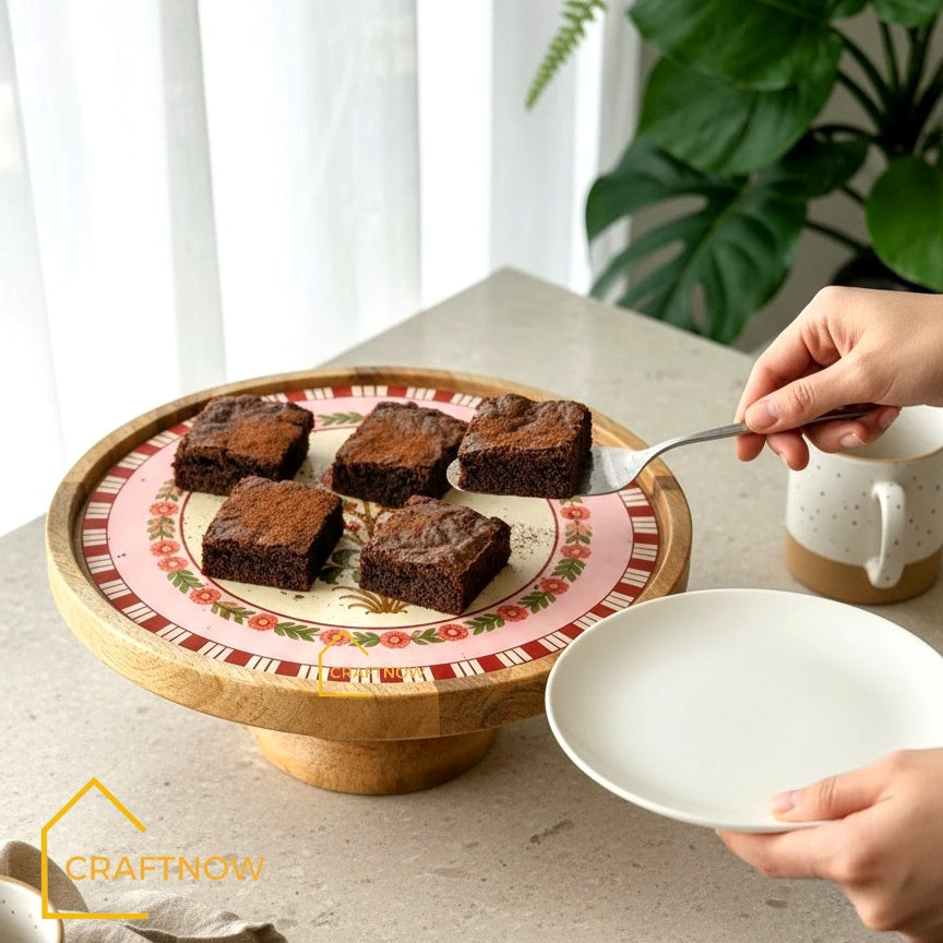 Premium Wooden Cake Stand