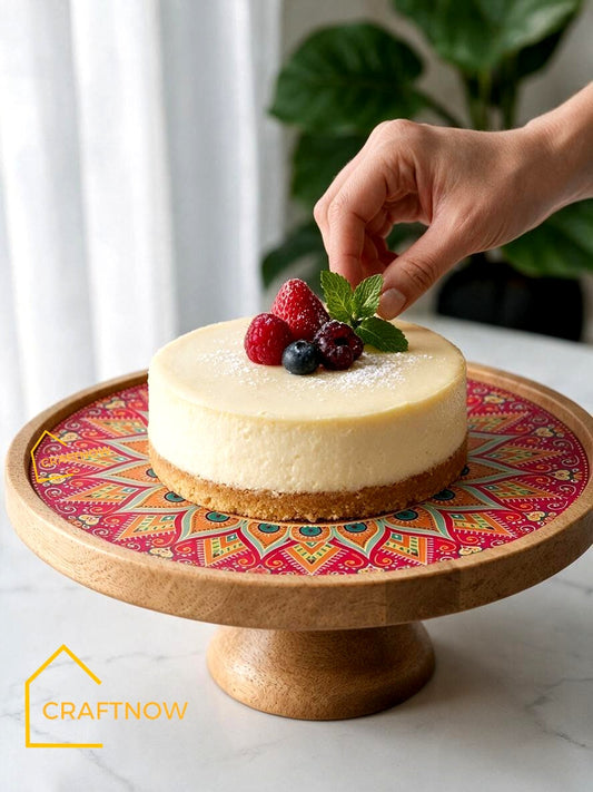Premium Wooden Cake Stand