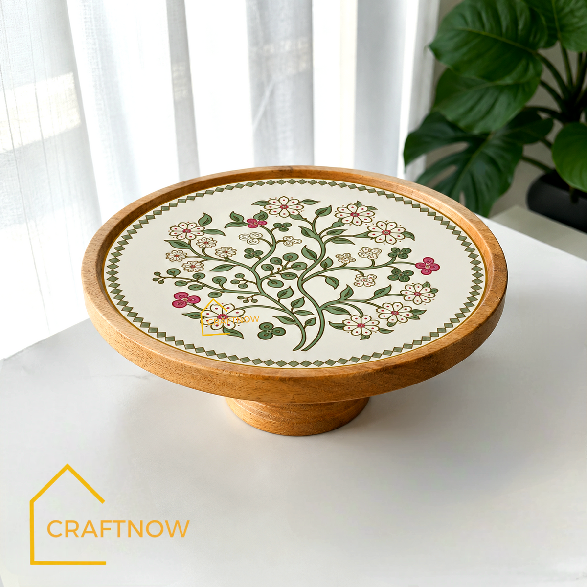Premium Wooden Cake Stand