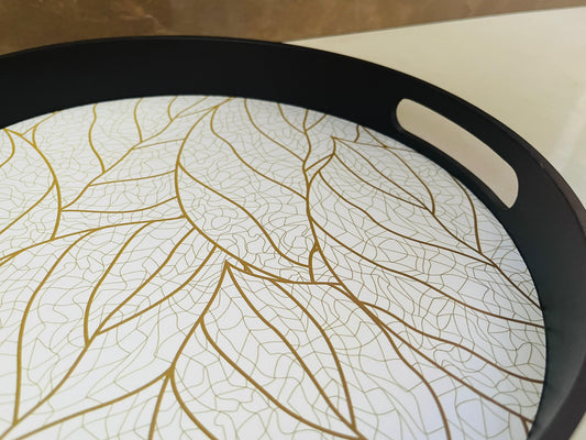 Premium Wooden Round Tray