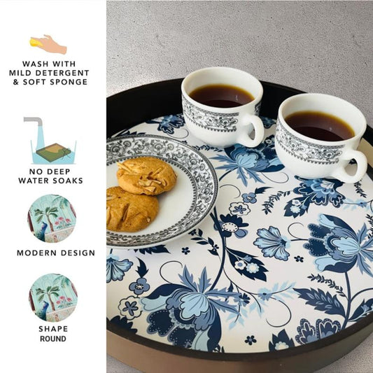 Premium Wooden Round Tray