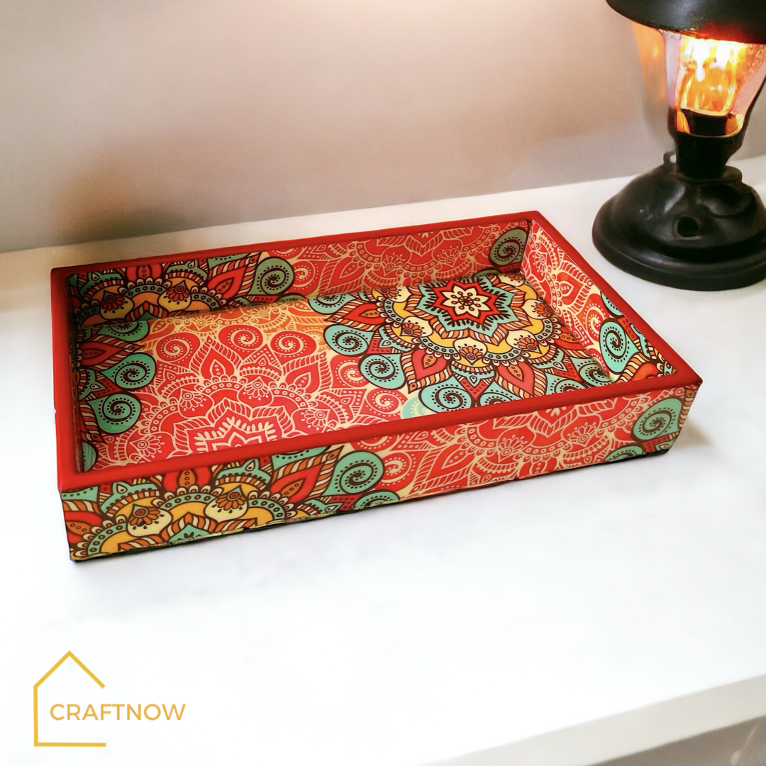 Premium Wooden Multipurpose Organising Tray
