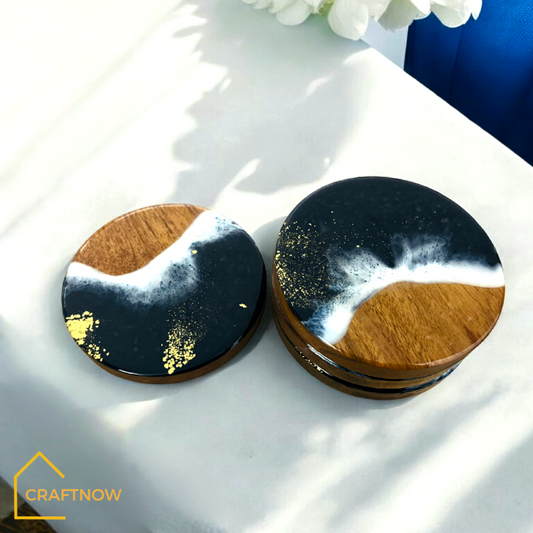 Wooden Coasters Set of 4