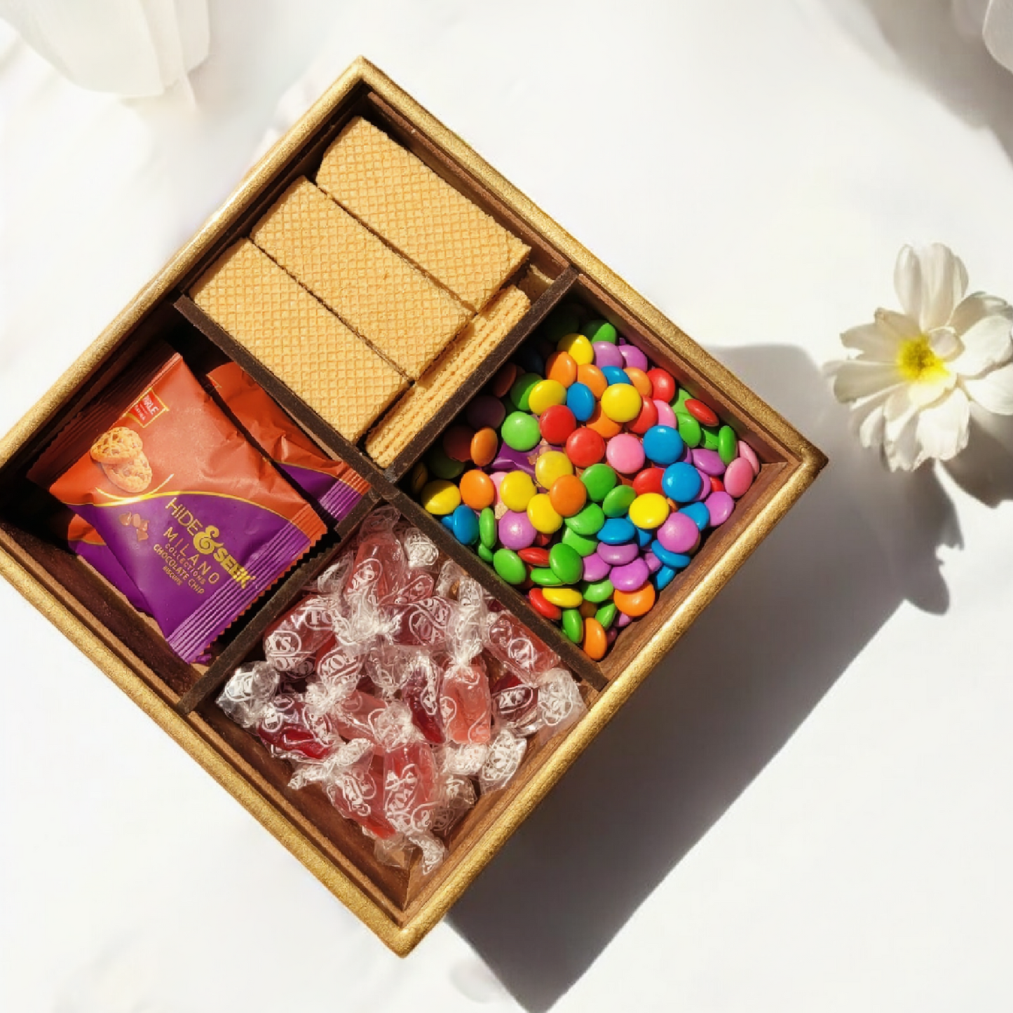 Wooden Dry Fruit /Candy Box
