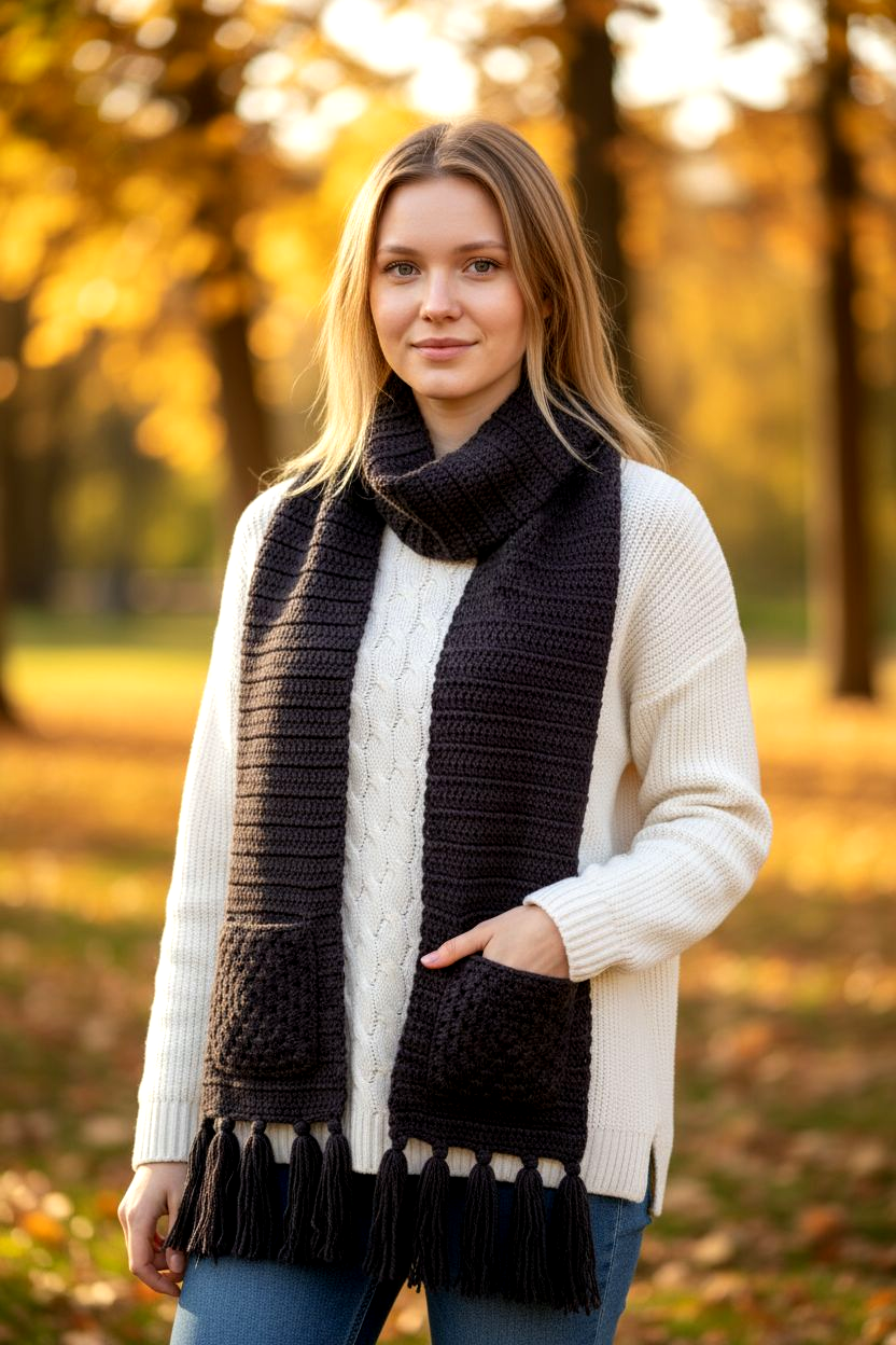 Cozy Pocket Mufflar❄️🧣