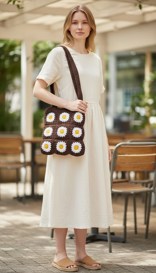 Pinteresty Crochet Tote Bag