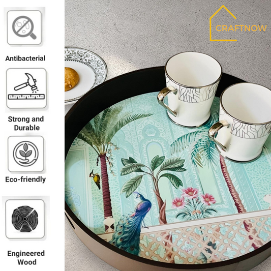 Premium Wooden Round Tray