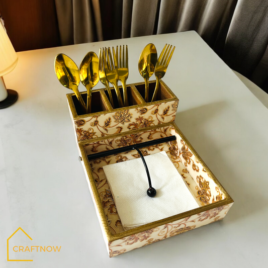 Cutlery-Napkin Holder (Large)