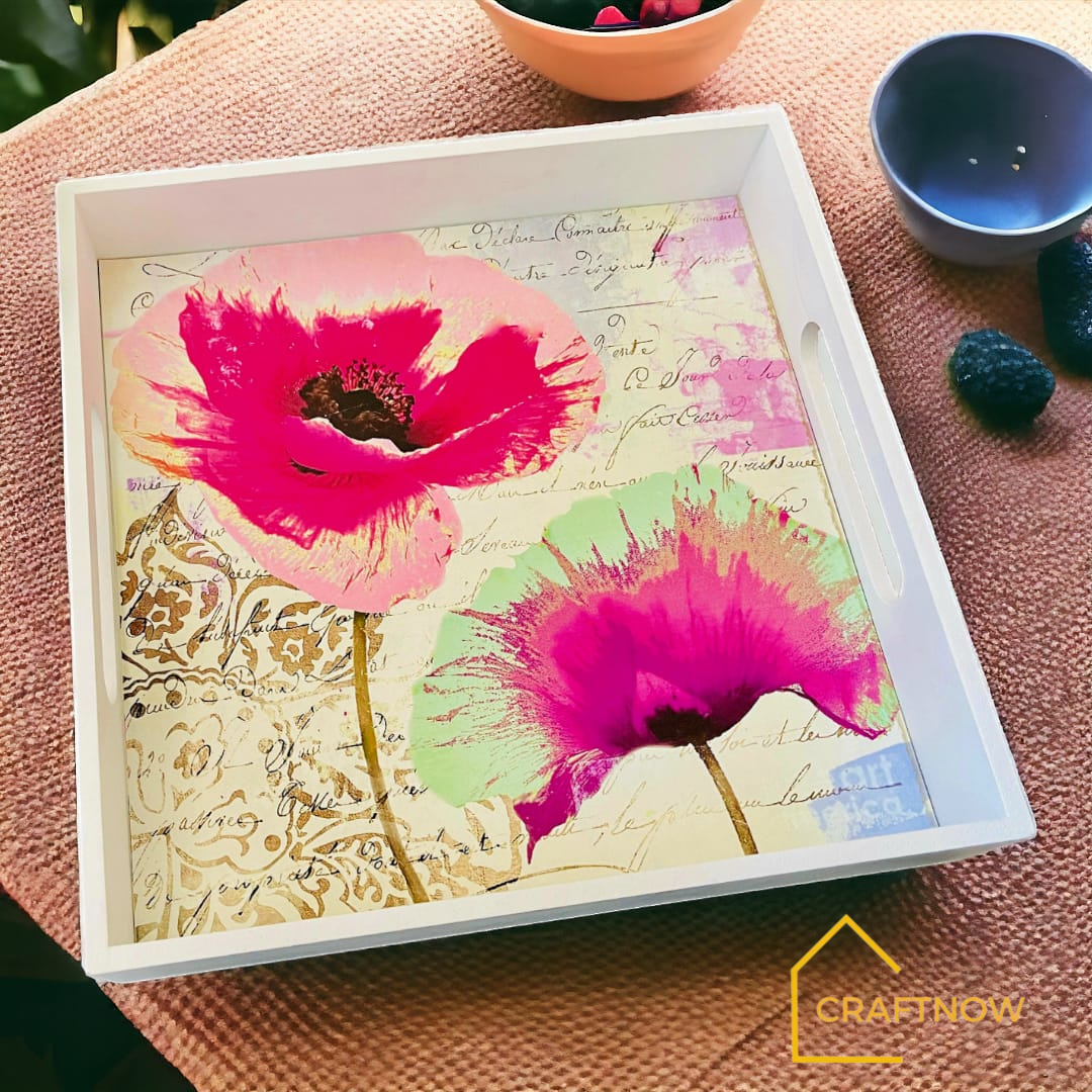 Premium Wooden Square Tray