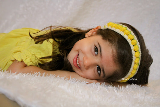 Crochet Tulip Hairband