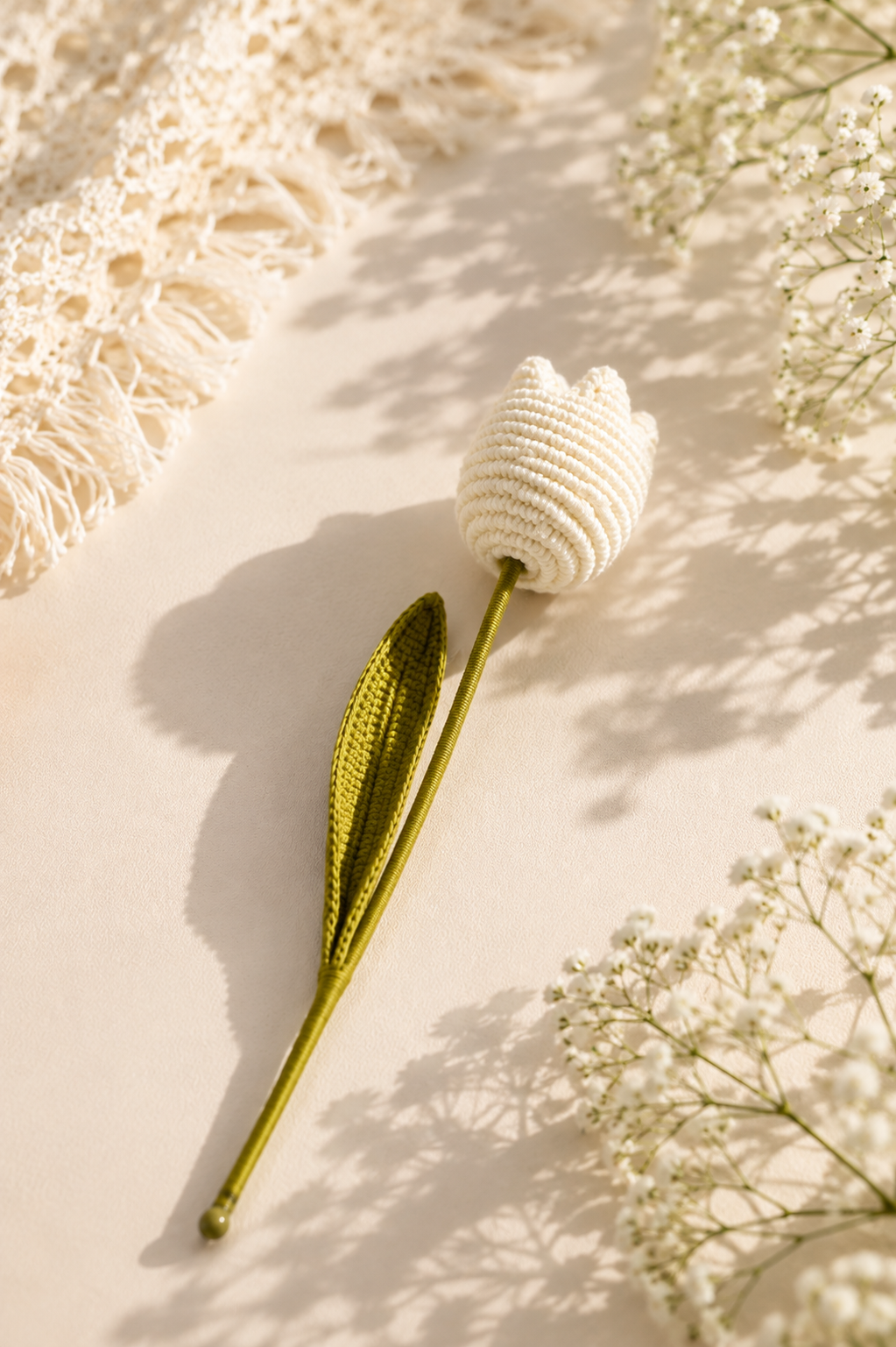 Crochet Tulip Stick