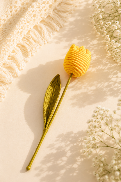 Crochet Tulip Stick