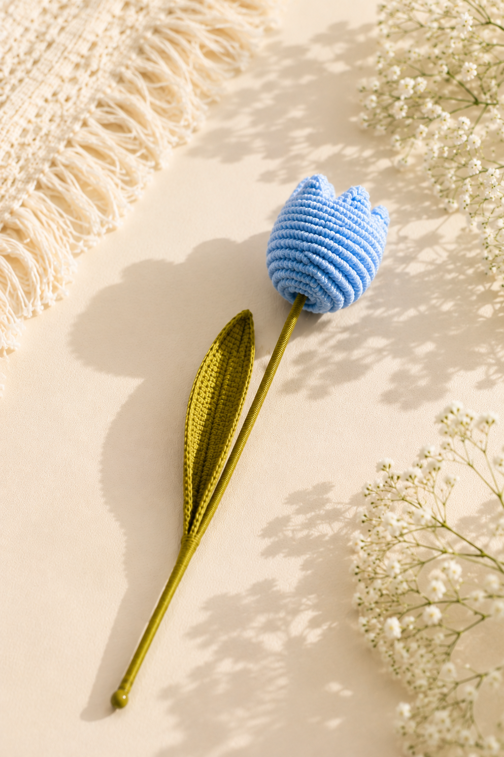 Crochet Tulip Stick