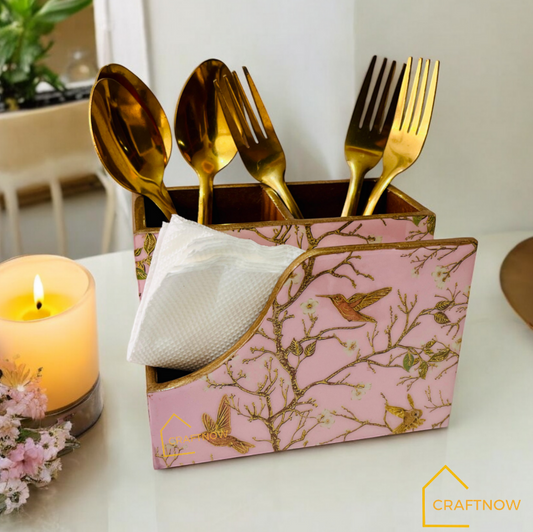 Cutlery-Napkin Holder