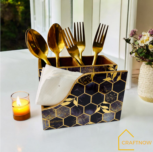 Cutlery-Napkin Holder