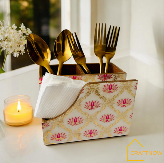 Cutlery-Napkin Holder
