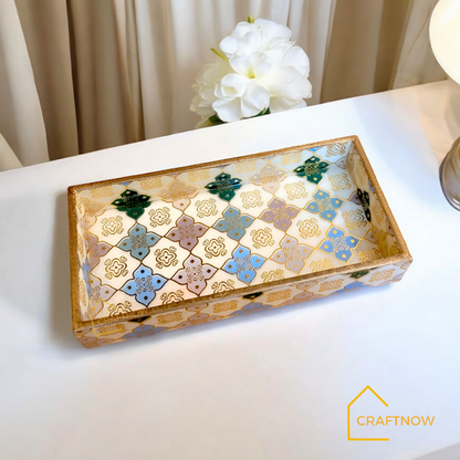 Premium Wooden Multipurpose Organising Tray
