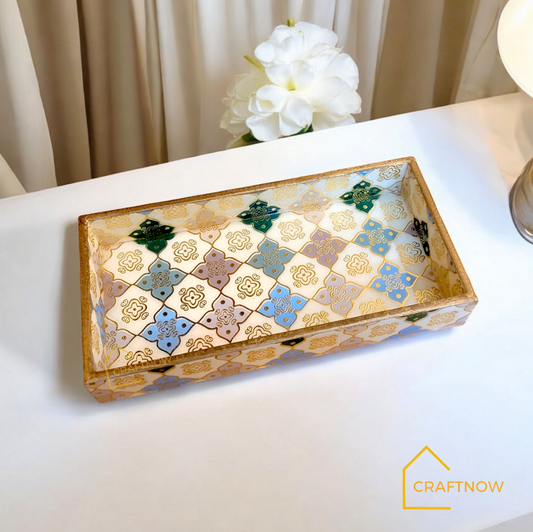 Premium Wooden Multipurpose Organising Tray