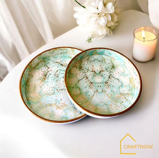 Premium Wooden Round Tray