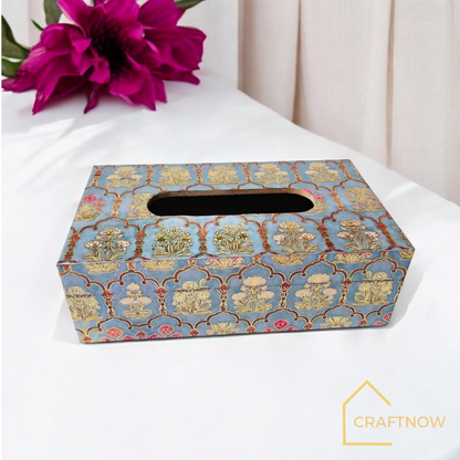 Premium Wooden Tissue Box