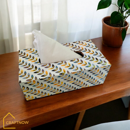 Premium Wooden Tissue Box