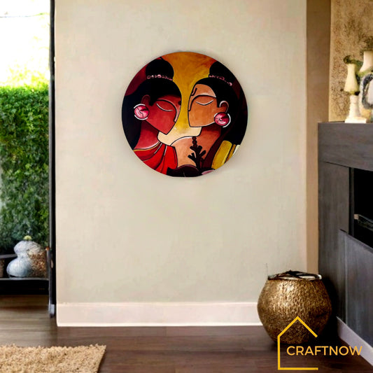 Round Wall Plate