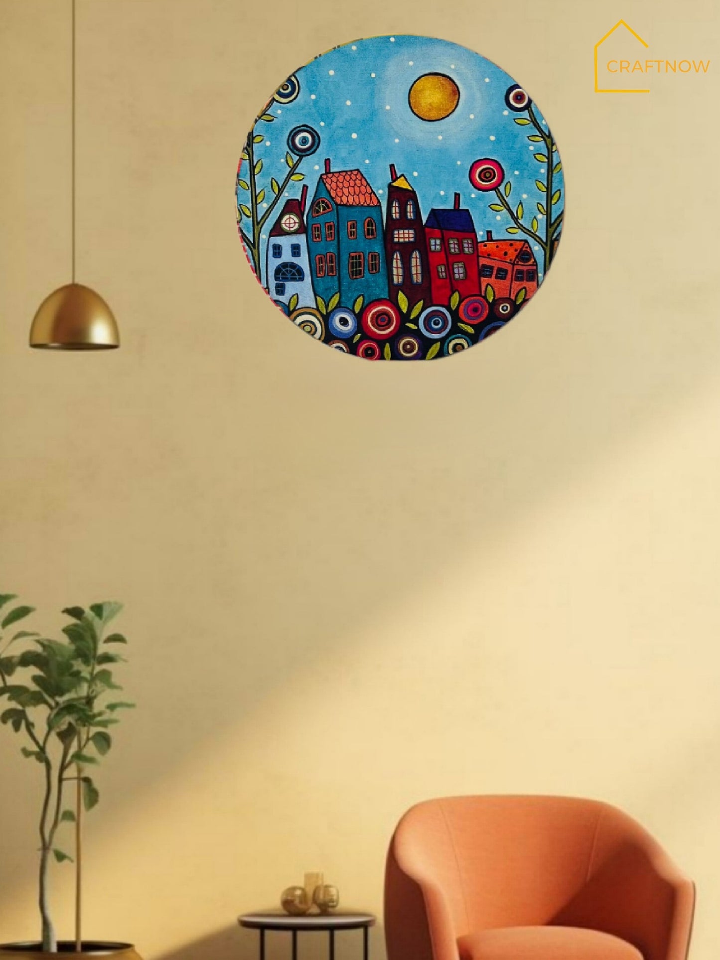 Round Wall Plate