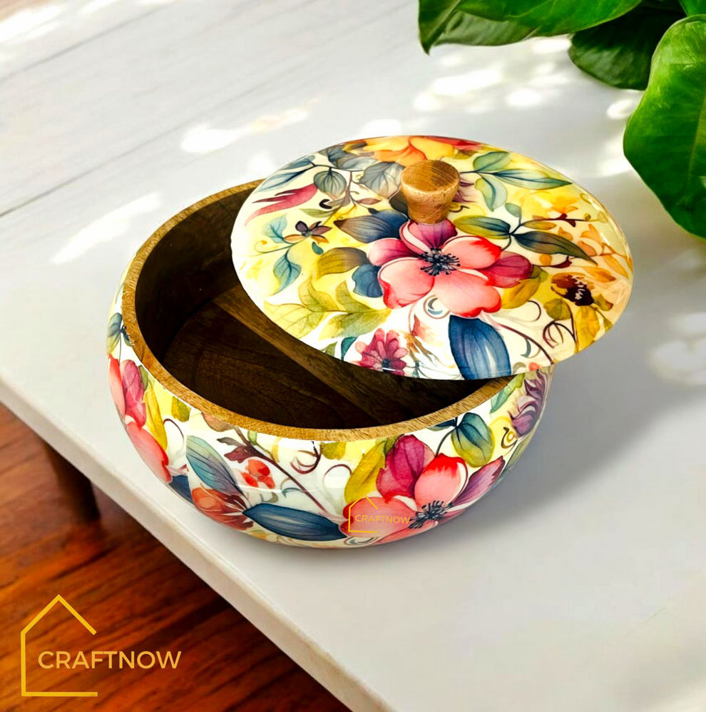 Wooden Roti Box – CRAFTNOW