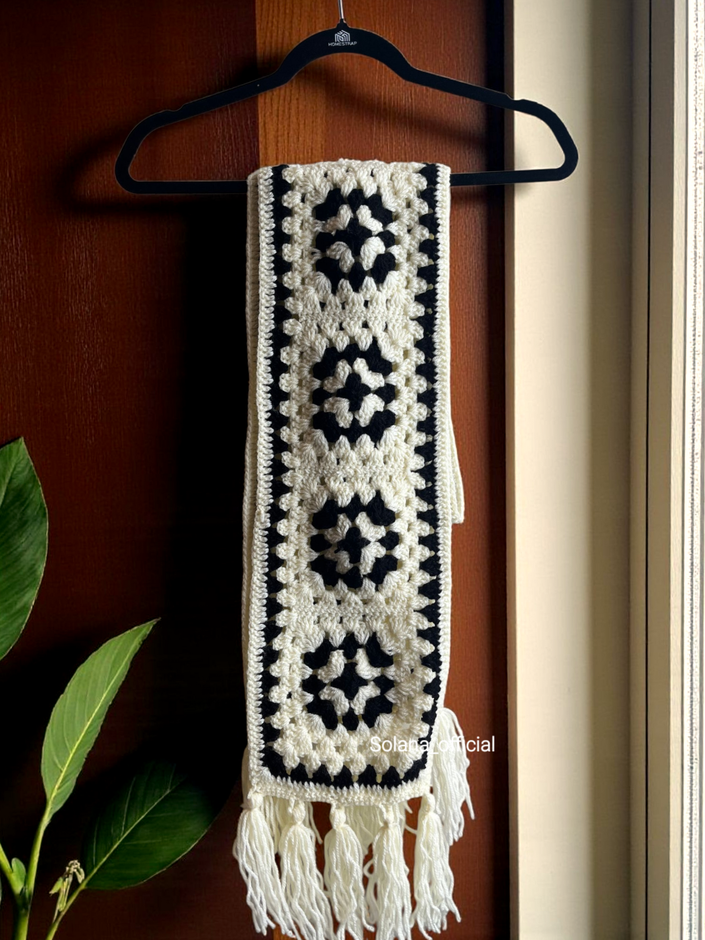 Cozy Granny Square Mufflar❄️🧣