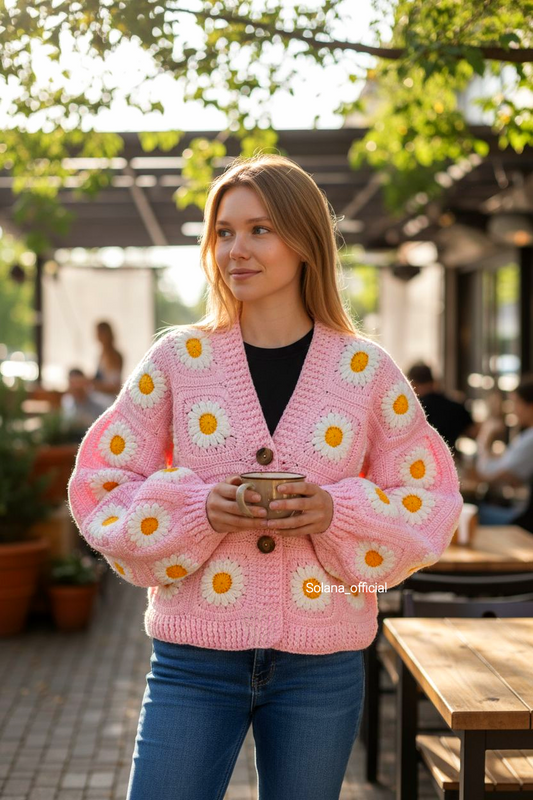 Daisy Bloom Sweater 🌼✨