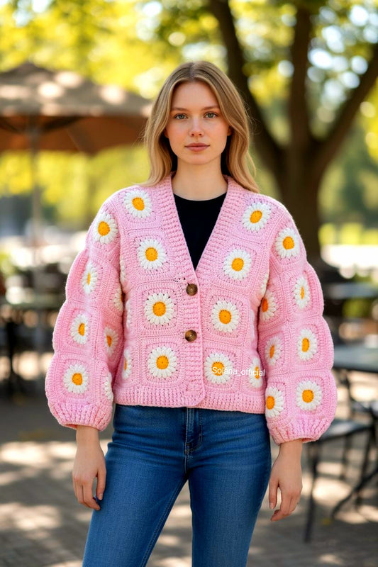 Daisy Bloom Sweater 🌼✨