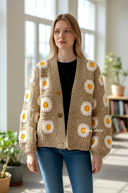 Daisy Bloom Sweater 🌼✨