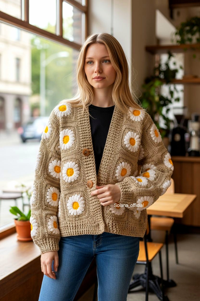 Daisy Bloom Sweater 🌼✨