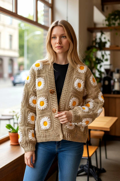 Daisy Bloom Sweater 🌼✨