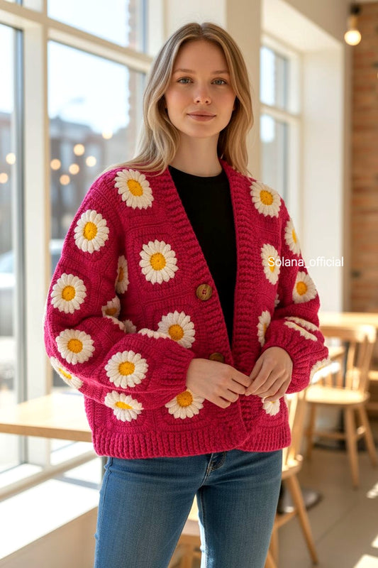 Daisy Bloom Sweater 🌼✨