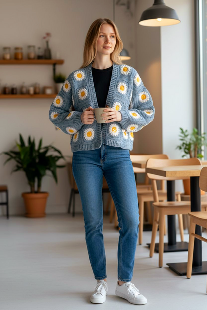 Daisy Bloom Sweater 🌼✨