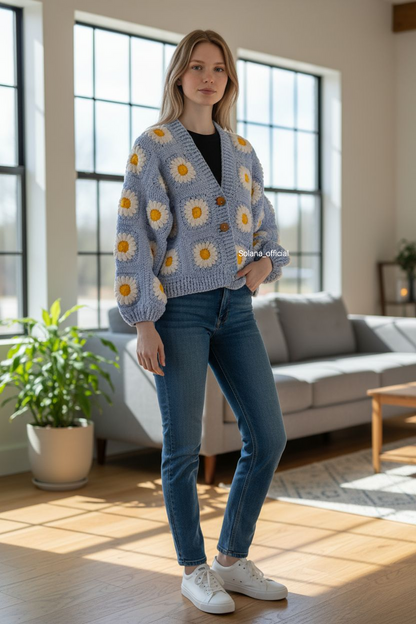 Daisy Bloom Sweater 🌼✨
