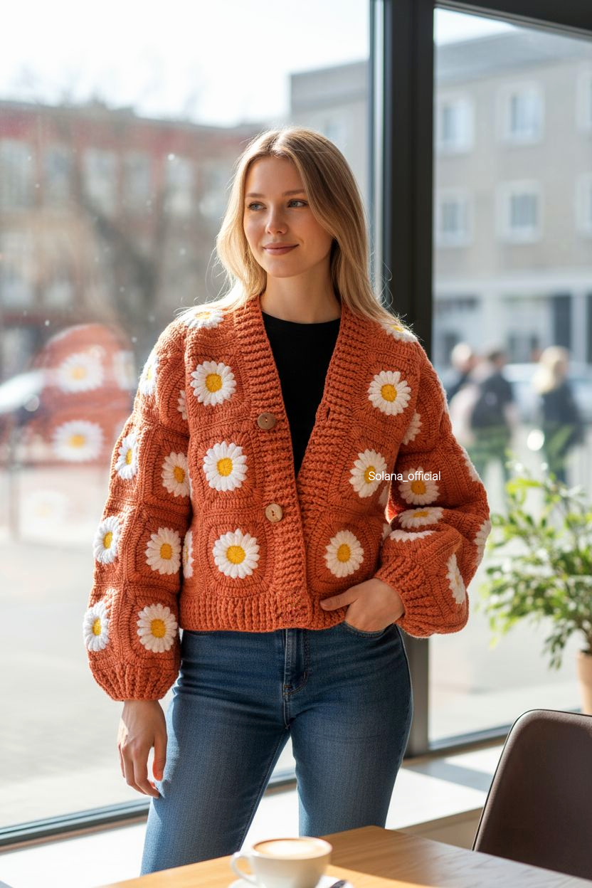 Daisy Bloom Sweater 🌼✨