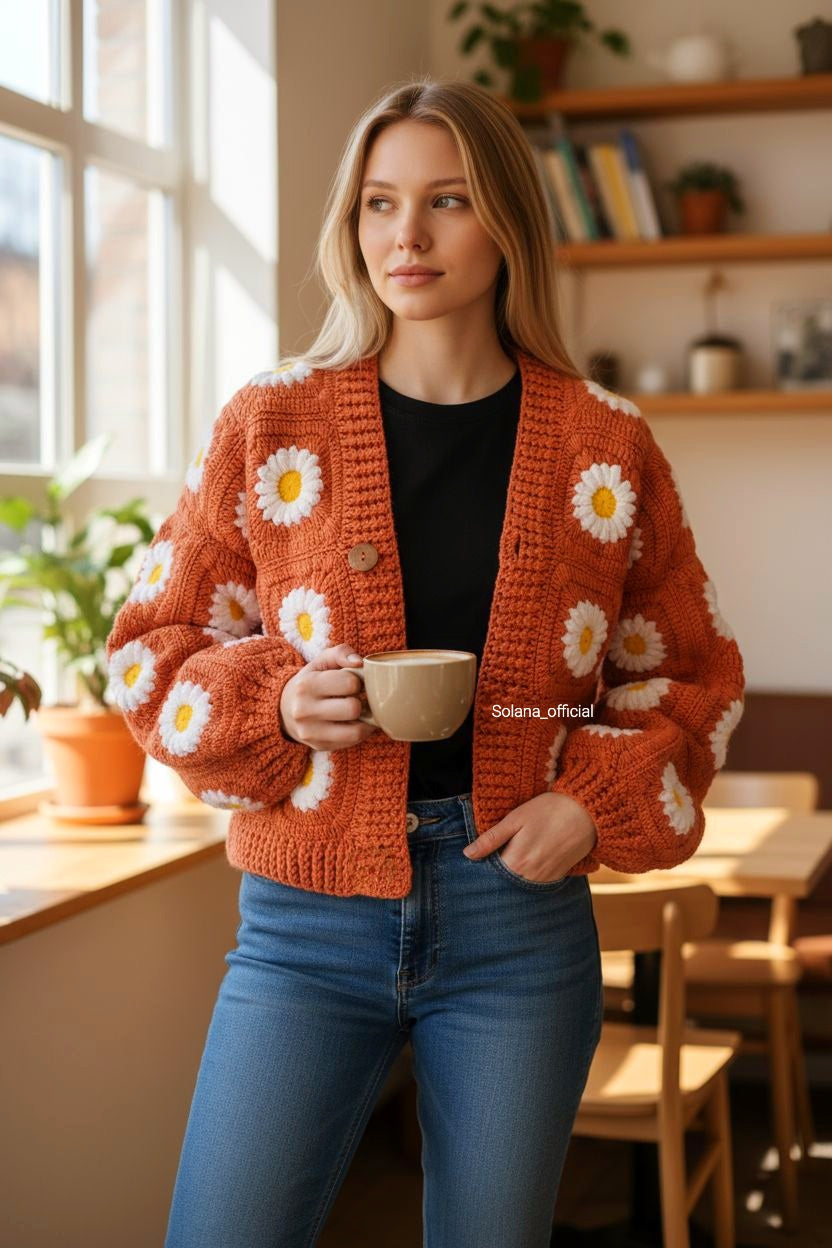 Daisy Bloom Sweater 🌼✨