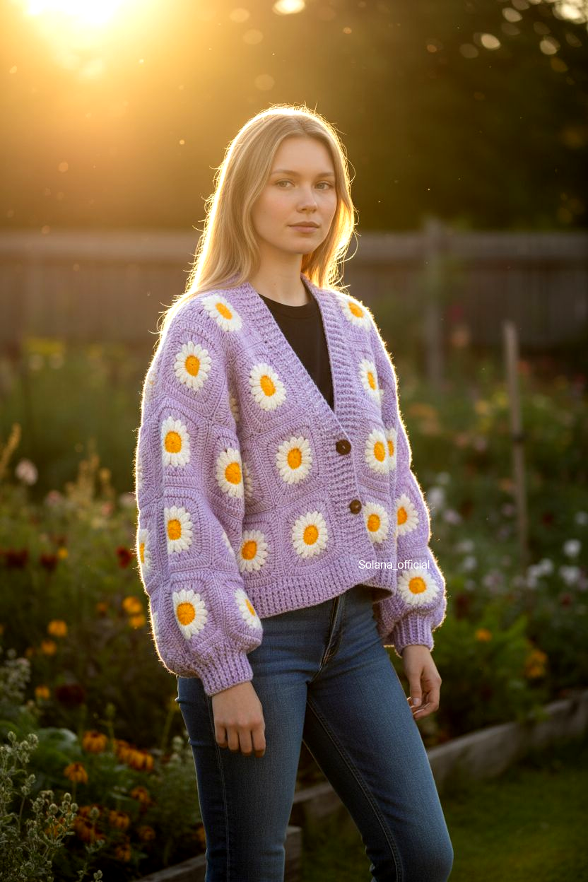 Daisy Bloom Sweater 🌼✨
