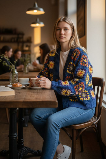 Cozy Granny Square Cardigan ❄️✨