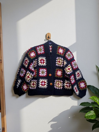 Cozy Granny Square Cardigan ❄️✨