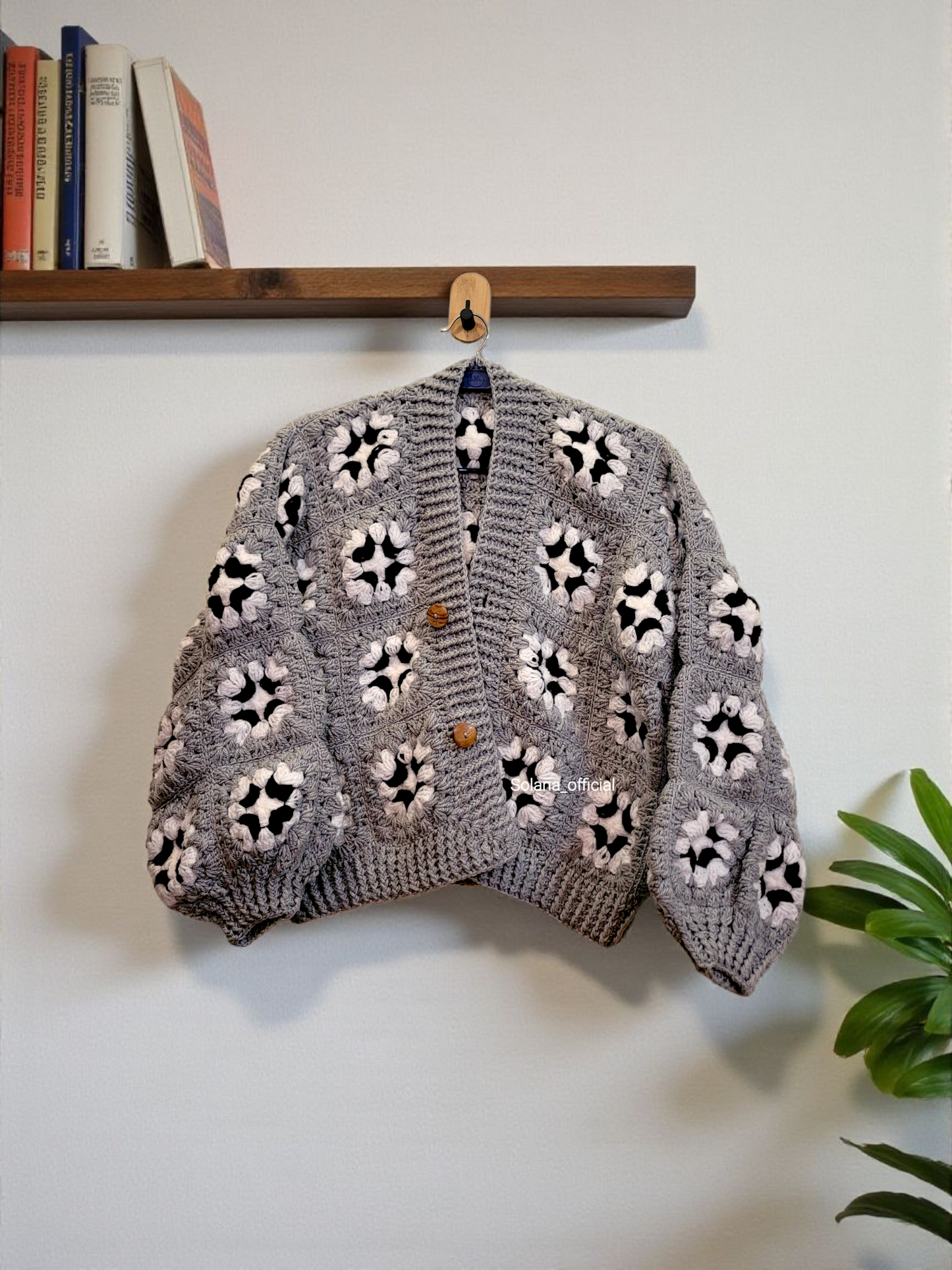 Cozy Granny Square Cardigan ❄️✨