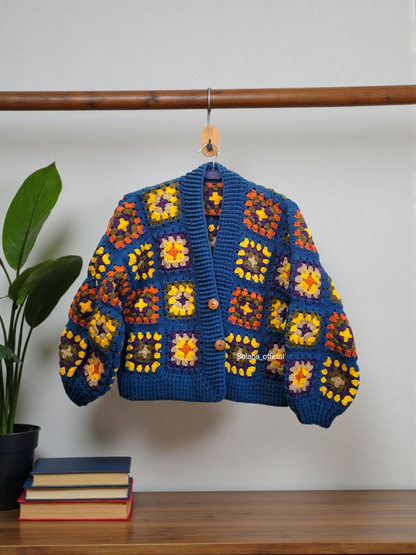 Cozy Granny Square Cardigan ❄️✨