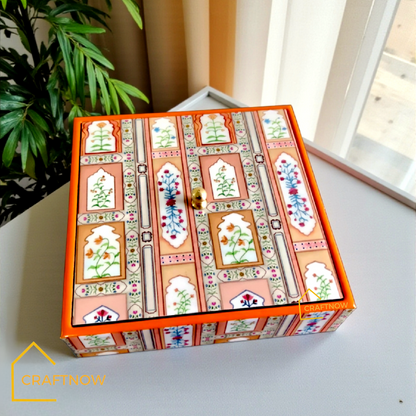 Wooden Dry Fruit /Candy Box - Full Resin Coated